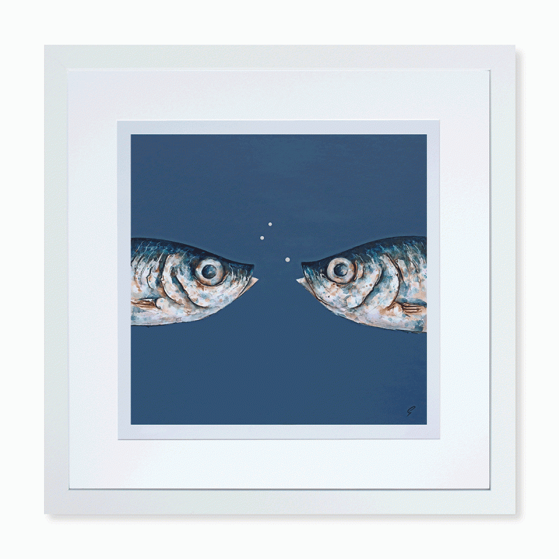 SOLD OUT 'Us Talking' Signed Print