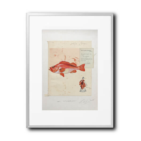 Fish Collage No.5 (To My Goddaughter)